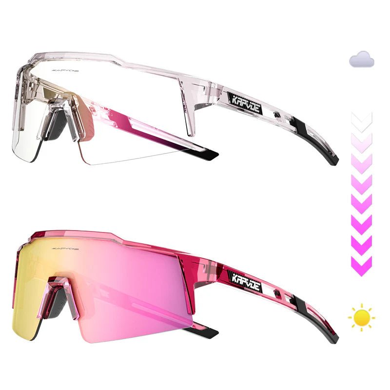 Kapvoe KE9023 Color Changing Frames Photochromic Sunglasses | The Bike Affair