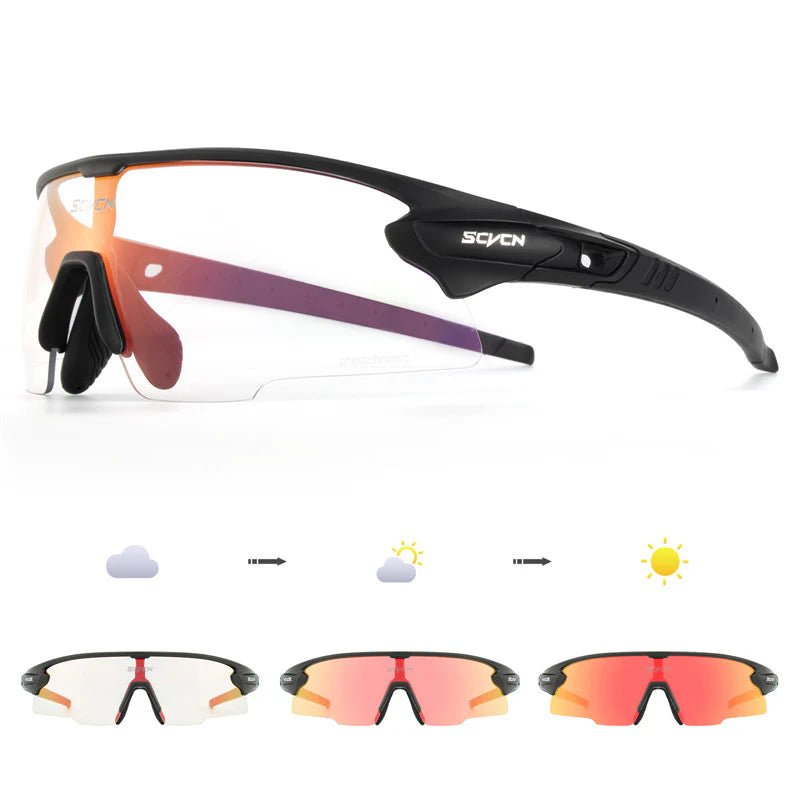 Kapvoe Revo Scvcn S2 Photochromic Sports Glasses | The Bike Affair