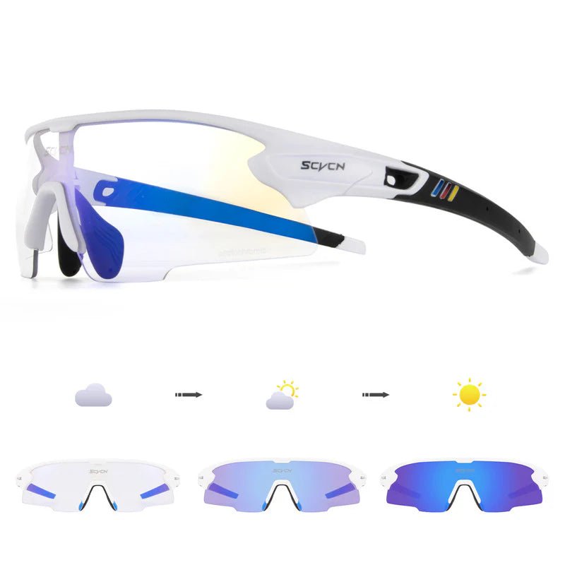 Kapvoe Revo Scvcn S2 Photochromic Sports Glasses | The Bike Affair