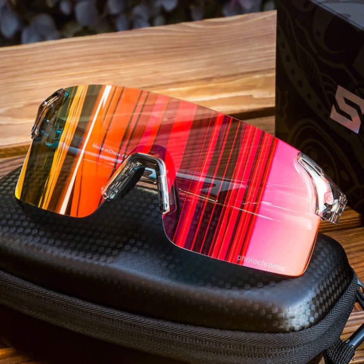 Kapvoe Revo Scvcn X142 Color Photochromic Sunglasses | The Bike Affair