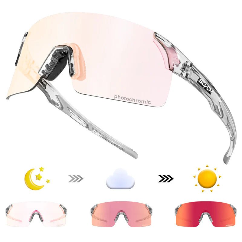 Kapvoe Revo Scvcn X142 Color Photochromic Sunglasses | The Bike Affair