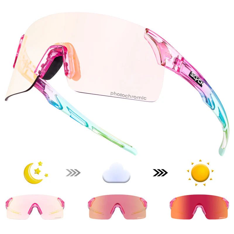Kapvoe Revo Scvcn X142 Color Photochromic Sunglasses | The Bike Affair