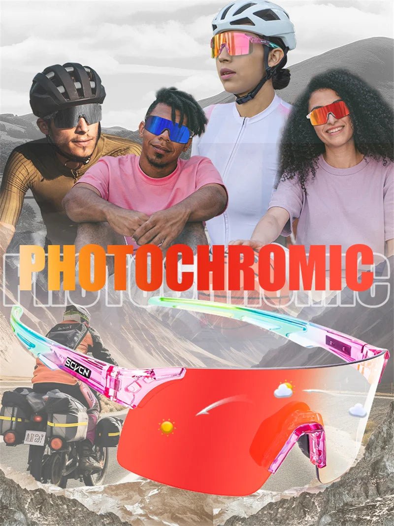 Kapvoe Revo Scvcn X142 Color Photochromic Sunglasses | The Bike Affair