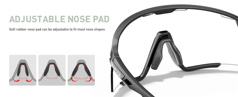 Kapvoe Revo X170 Photochromic Sunglasses | The Bike Affair