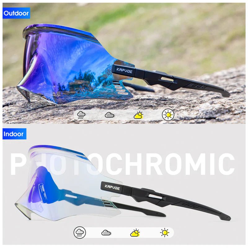 Kapvoe Revo X2 Photochromic Sunglasses | The Bike Affair