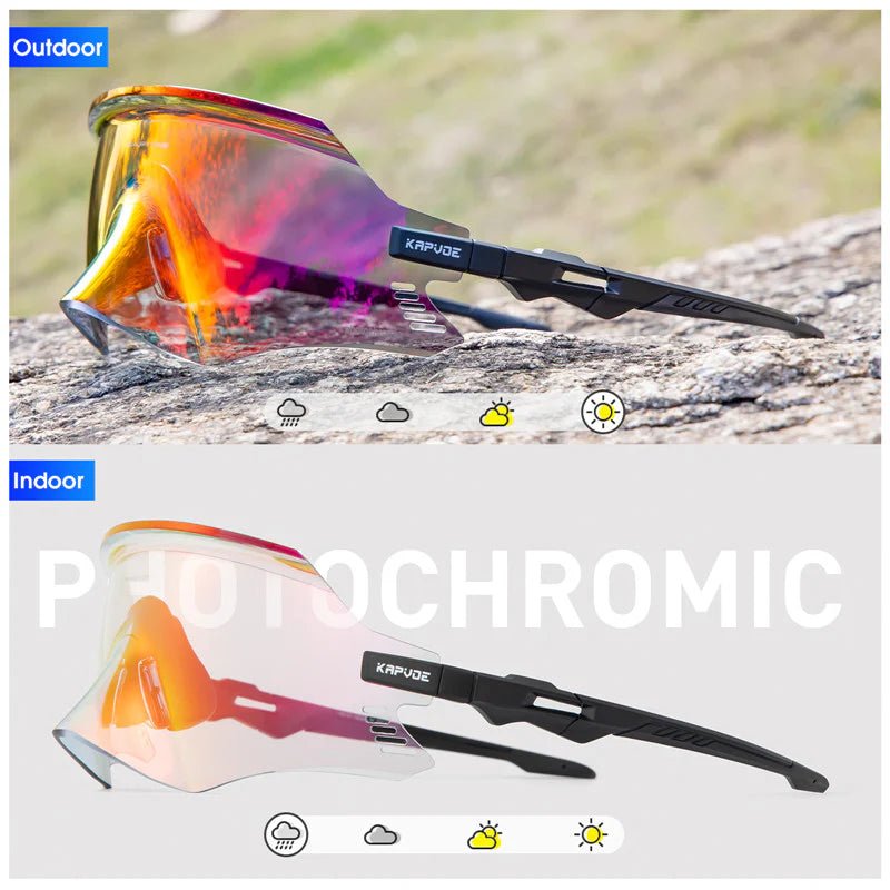 Kapvoe Revo X2 Photochromic Sunglasses | The Bike Affair