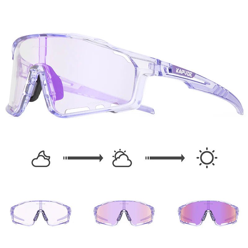 Kapvoe Revo X76 Photochromic Sunglasses | The Bike Affair