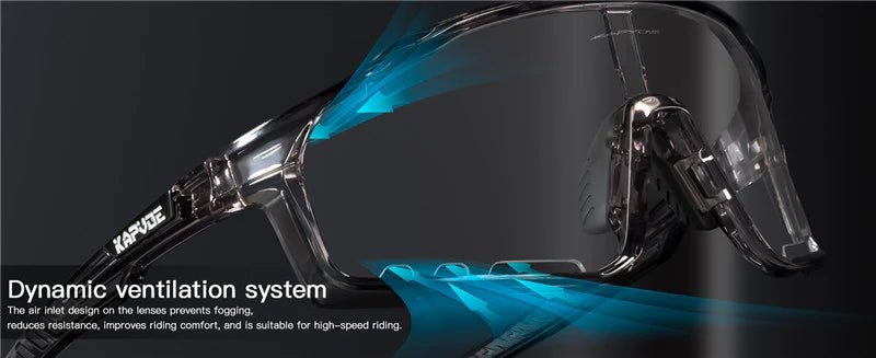 Kapvoe Revo X76 Photochromic Sunglasses | The Bike Affair