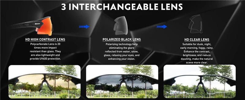 Kapvoe Scvcn S2 Sports Sunglasses | The Bike Affair