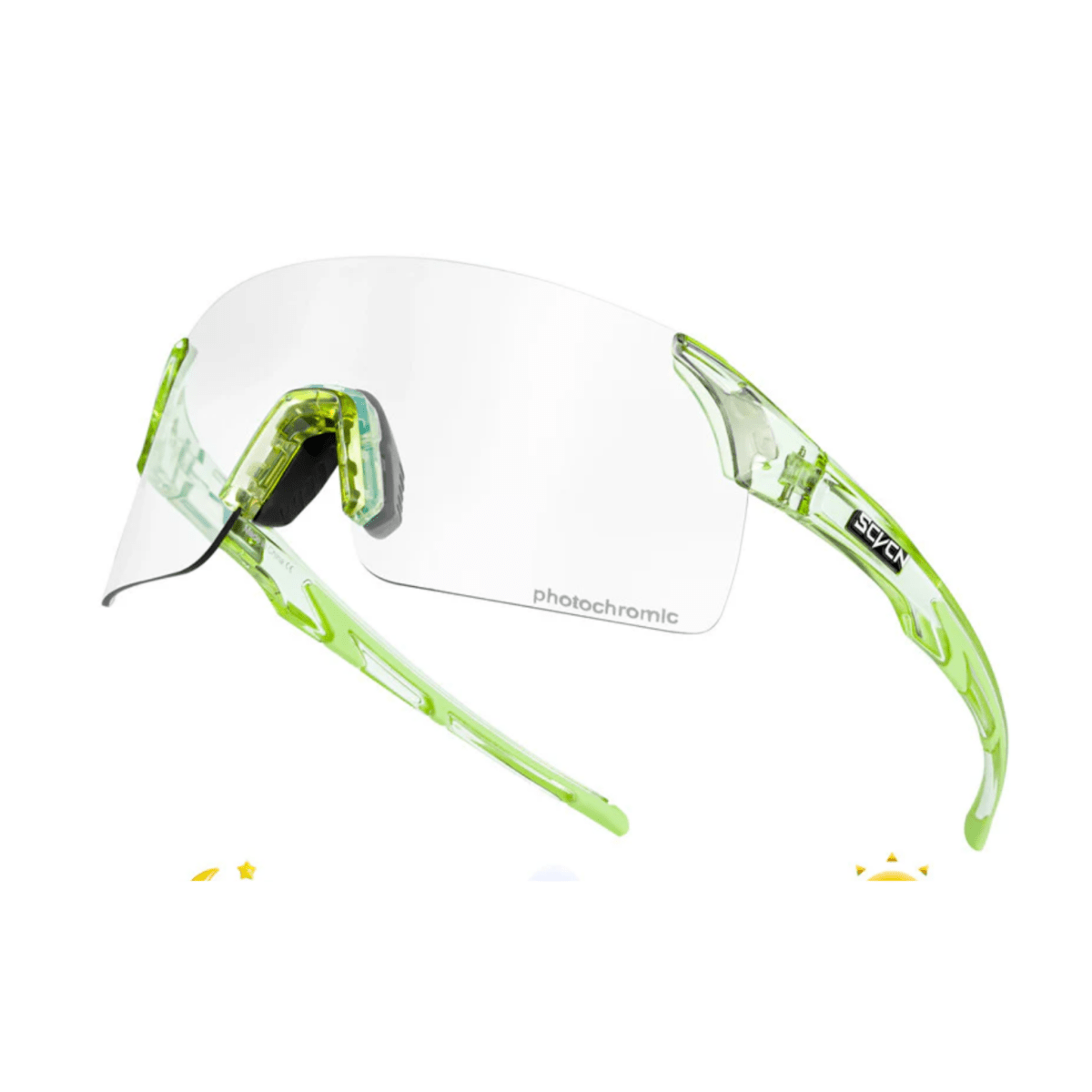 Kapvoe Scvcn X142 Photochromic Sunglasses | The Bike Affair