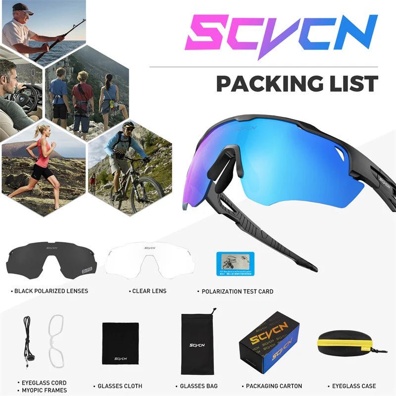 Kapvoe Scvcn X18 Sport Glasses | The Bike Affair