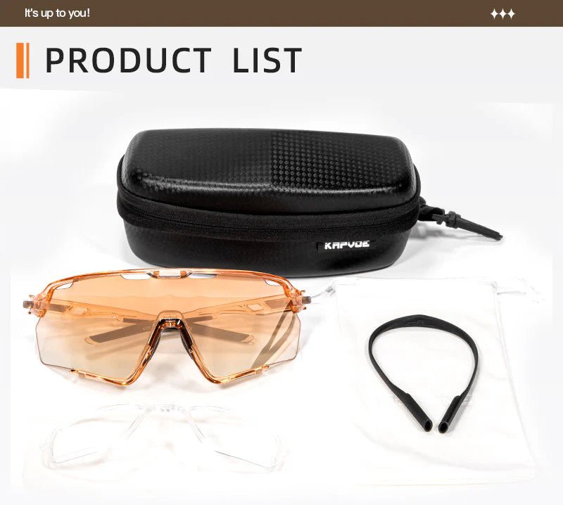 Kapvoe X170 Sports Sunglasses | The Bike Affair