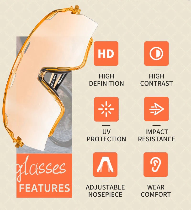 Kapvoe X170 Sports Sunglasses | The Bike Affair