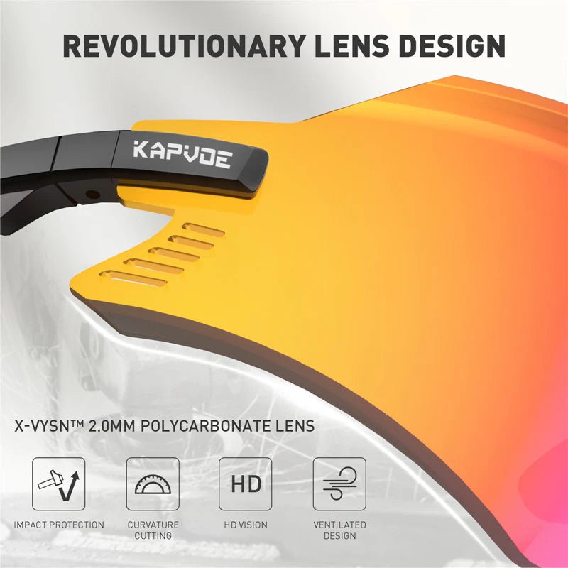 Kapvoe X2 Sports Sunglasses | The Bike Affair
