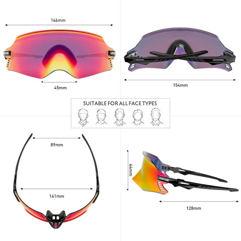 Kapvoe X2 Sports Sunglasses | The Bike Affair