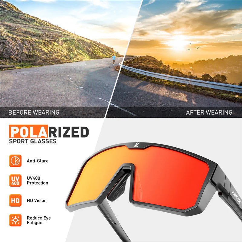 Kapvoe X232 Color Polarized Sunglasses | The Bike Affair
