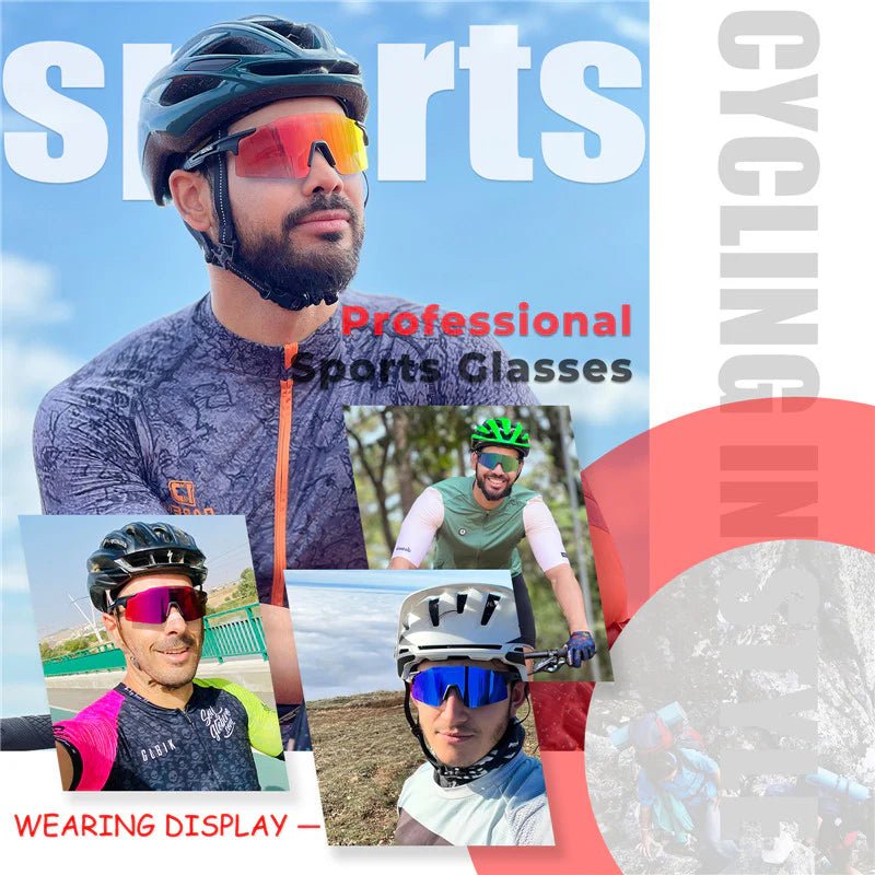 Kapvoe X27 Rimless Sports Glasses | The Bike Affair