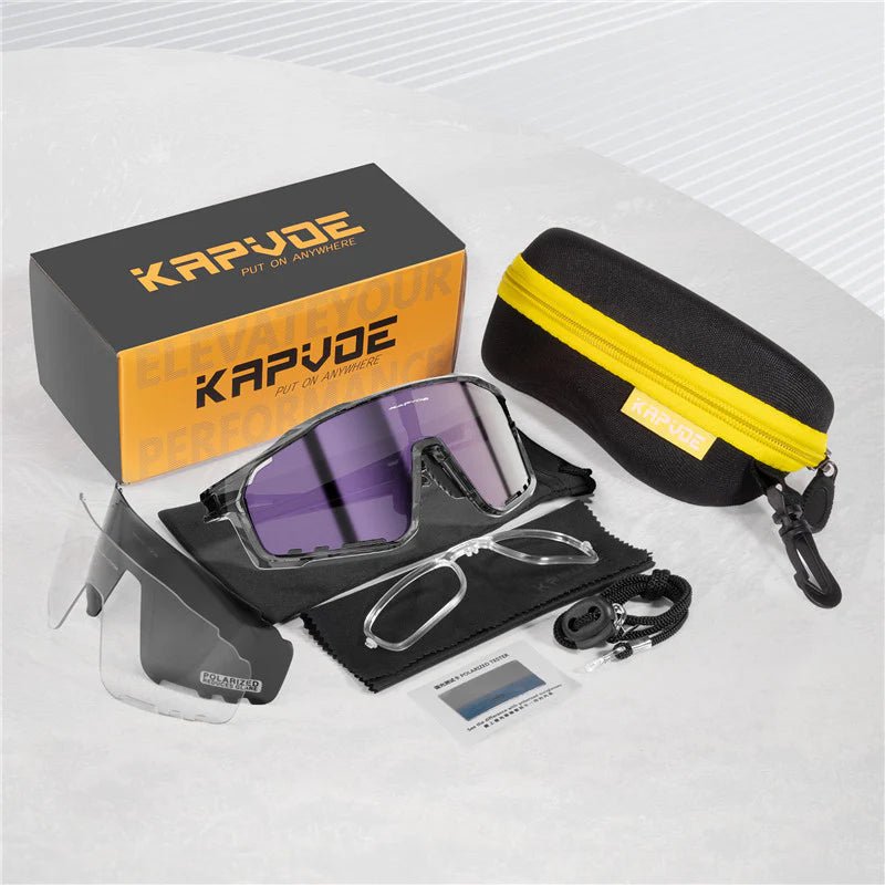Kapvoe X76 Sports Sunglasses | The Bike Affair