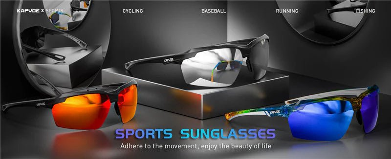 Kapvoe X87 Color Polarized Glasses | The Bike Affair