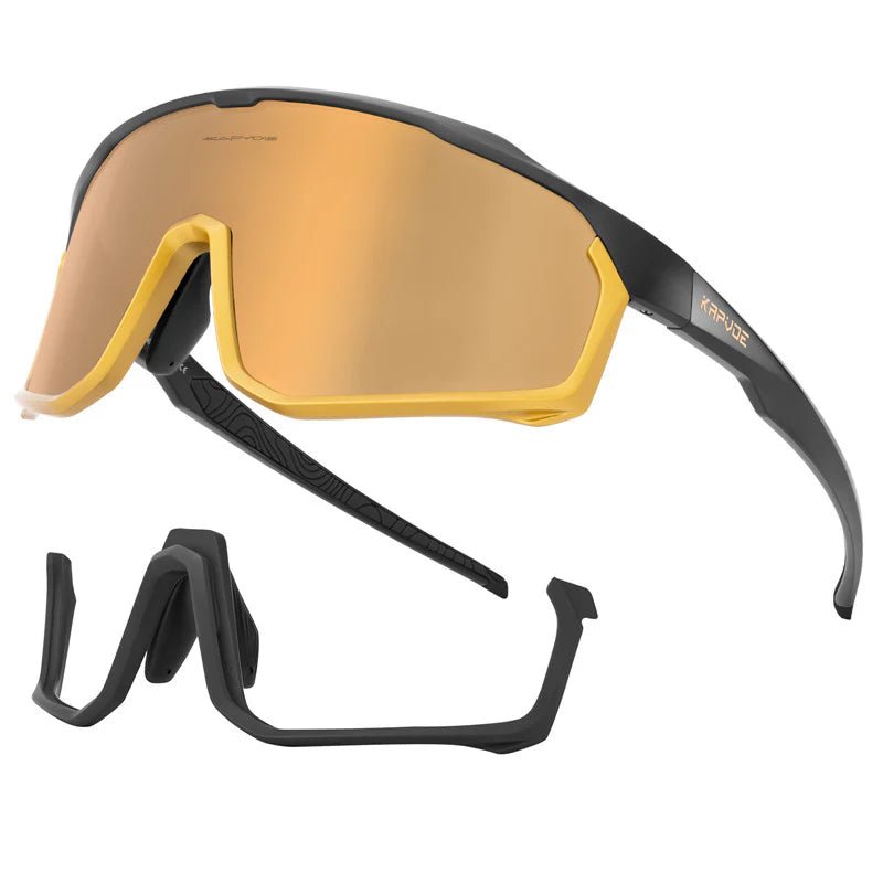Kapvoe X93 Interchangeable Lower Frame Sunglasses | The Bike Affair
