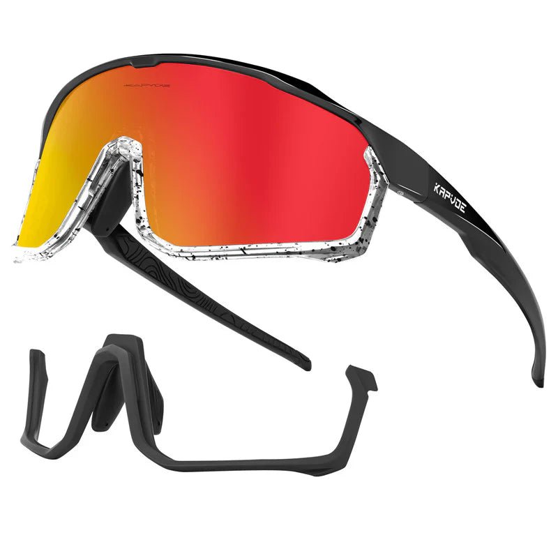 Kapvoe X93 Interchangeable Lower Frame Sunglasses | The Bike Affair