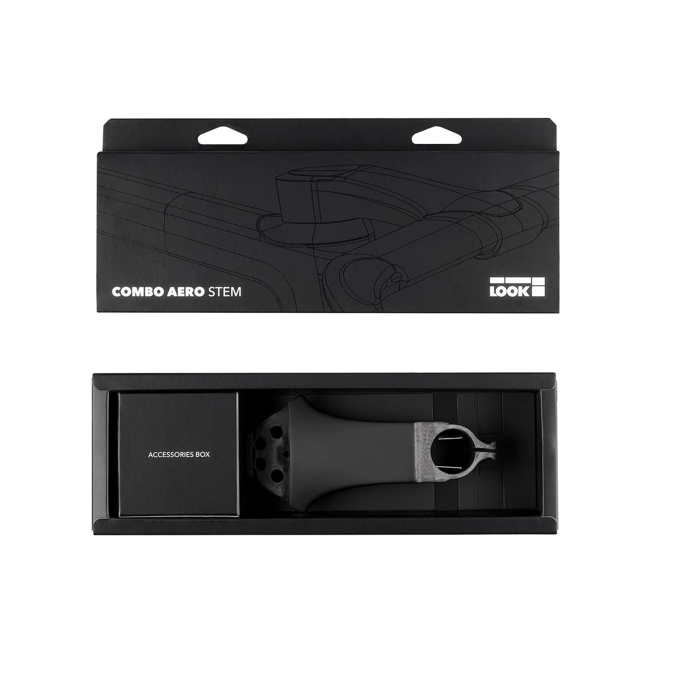 Look Combo Aero Carbon - 7° Stem | The Bike Affair