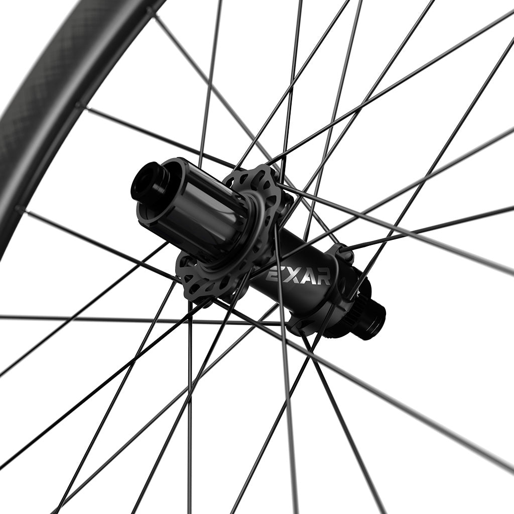 Magene Exar Pro RB58 Carbon Rim Brake Wheelset - 58mm | The Bike Affair