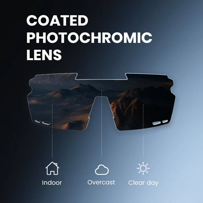 Magicshine Rouler Coated Photochromic Sports Sunglasses | The Bike Affair
