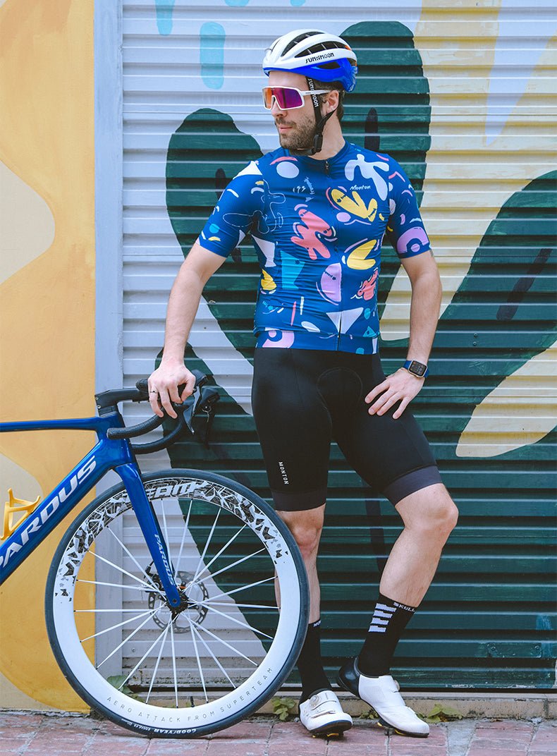 Monton Lifestyle Paint Shape Mens Jersey | The Bike Affair