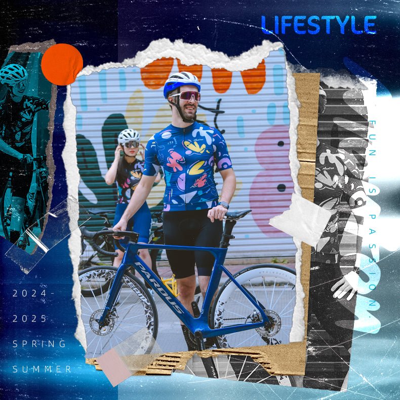 Monton Lifestyle Paint Shape Mens Jersey | The Bike Affair