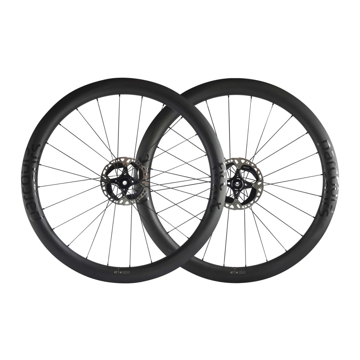 Parcours FKT Gravel Carbon Disc Brake Wheelset 47mm | The Bike Affair