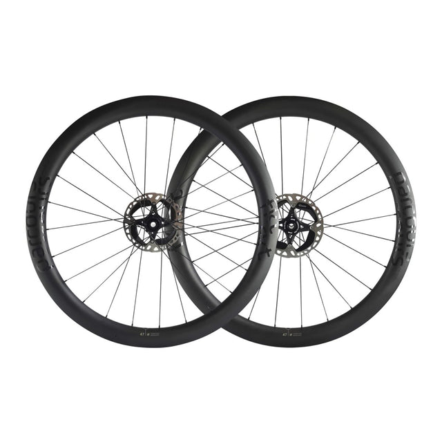 Parcours FKT Gravel Carbon Disc Brake Wheelset 47mm | The Bike Affair