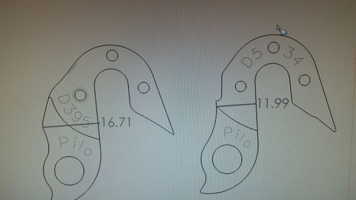 Pilo D395 Derailleur Hanger for Cipollini | The Bike Affair