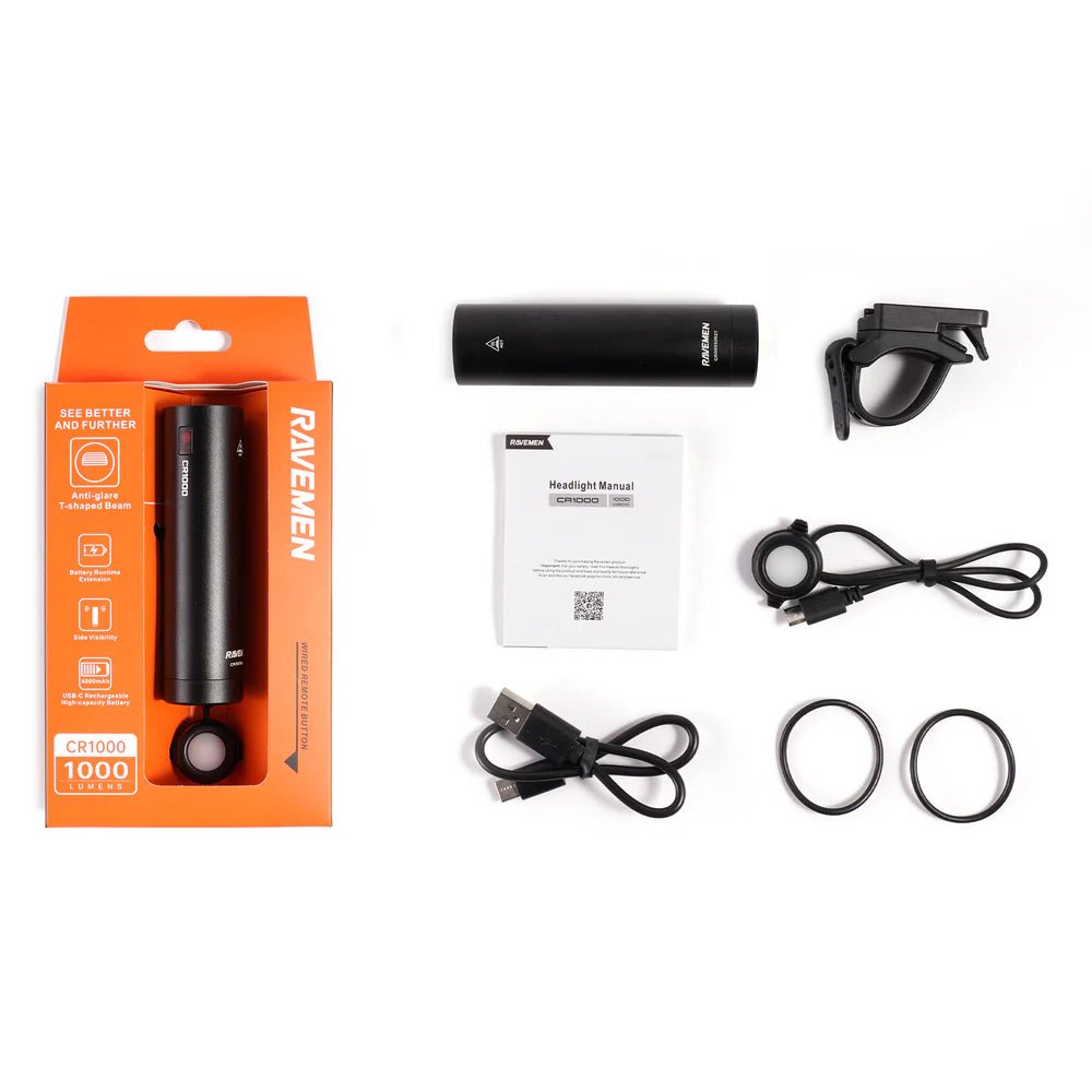 Ravemen CR1000 Headlight | The Bike Affair