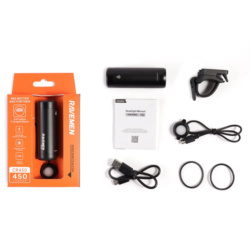 Ravemen CR450 Headlight | The Bike Affair