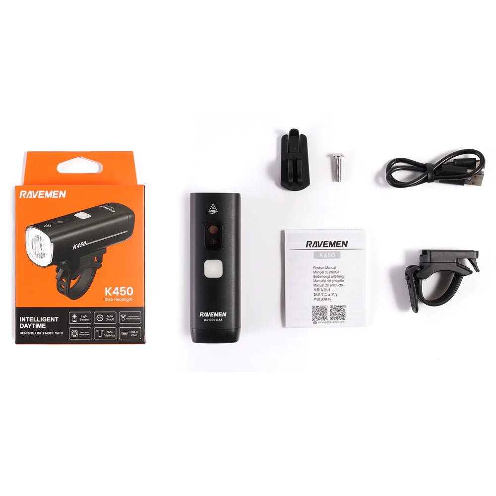 Ravemen K450 Headlight | The Bike Affair