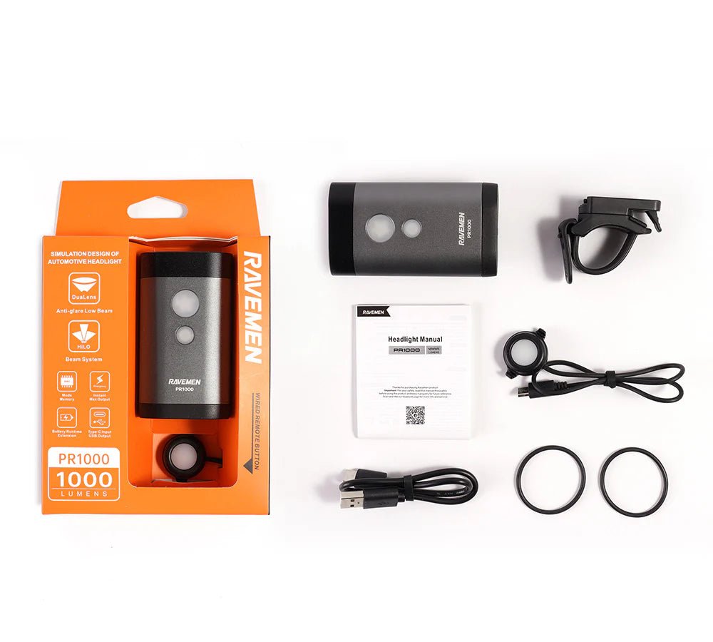 Ravemen PR1000 Headlight | The Bike Affair