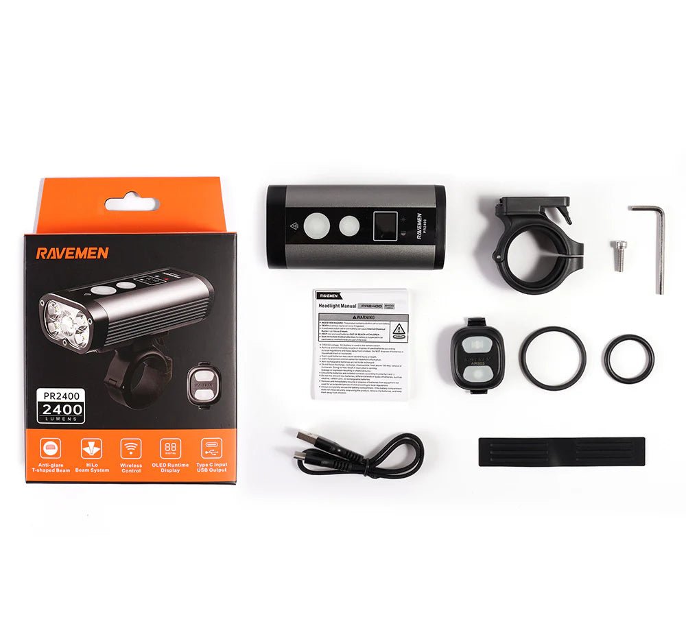 Ravemen PR2400 Headlight | The Bike Affair
