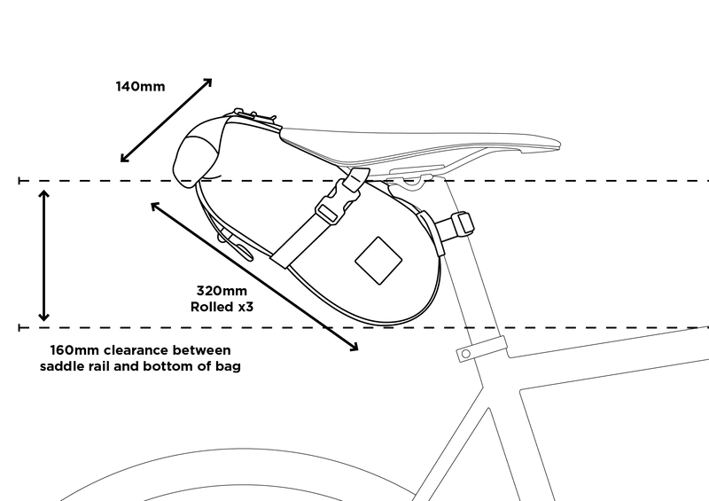 Restrap Saddle Pack | The Bike Affair