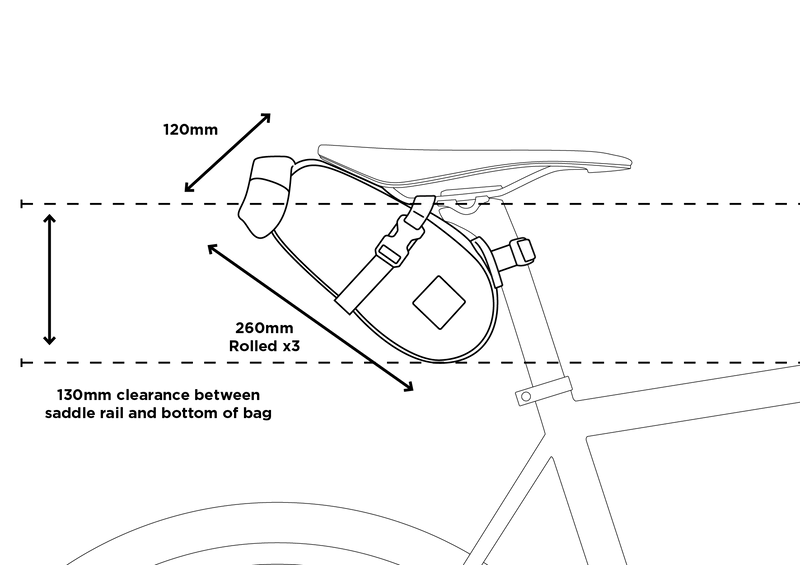 Restrap Saddle Pack | The Bike Affair