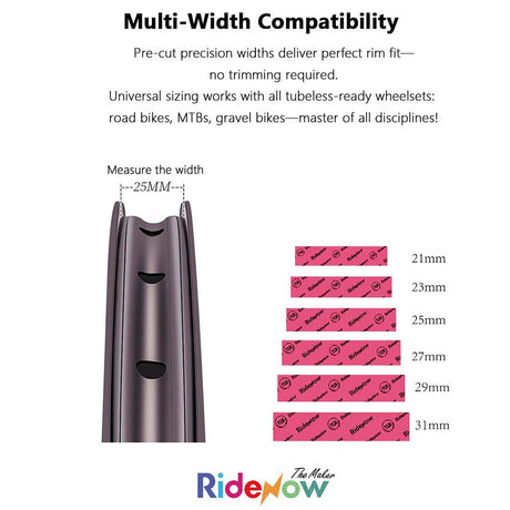 RideNow Tubeless Rim Tape | The Bike Affair