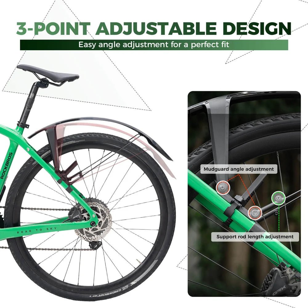 Rockbros FK-892 Road Gravel MTB Mudguard | The Bike Affair