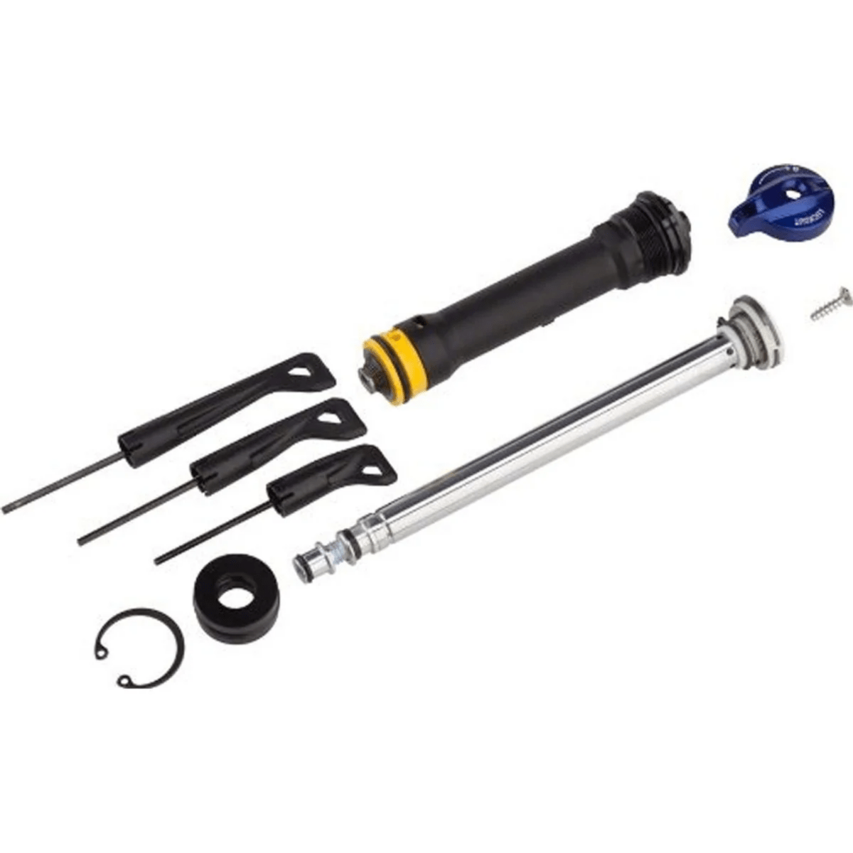 RockShox Right Turnkey 30 Gold Damper Internals | The Bike Affair