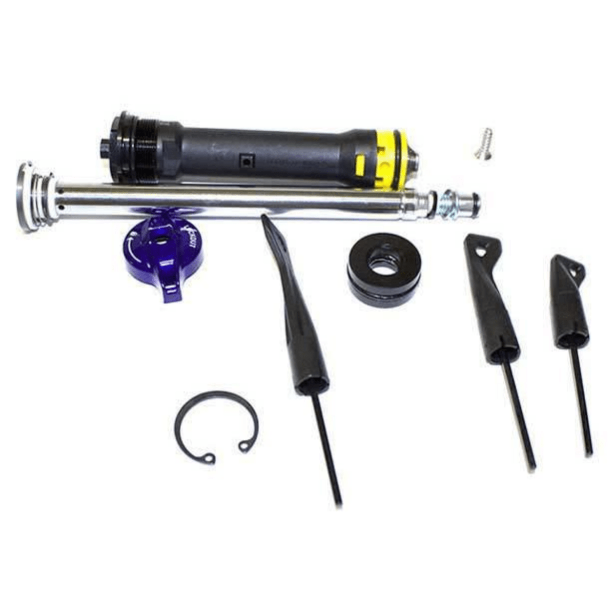 RockShox Right Turnkey 30 Gold Damper Internals | The Bike Affair
