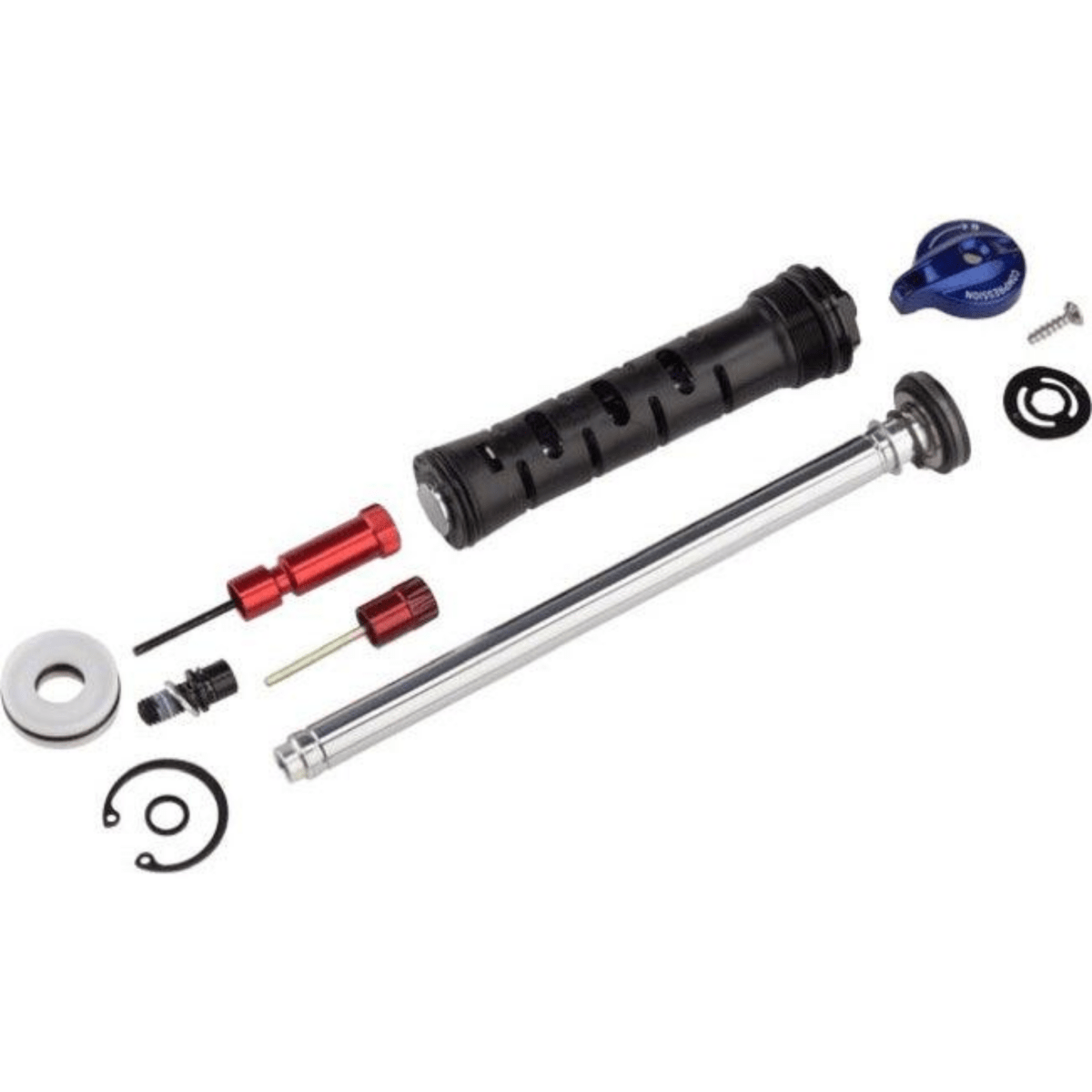 RockShox RT RL Sektor Gold/Recon Gold Solo Air Crown Damper Internals | The Bike Affair