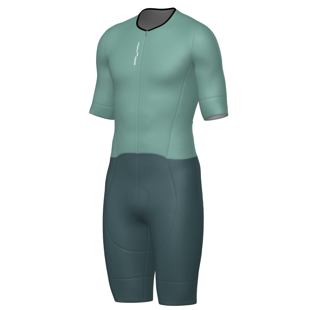 Santini Leaf Short Sleeve Women Trisuit | The Bike Affair