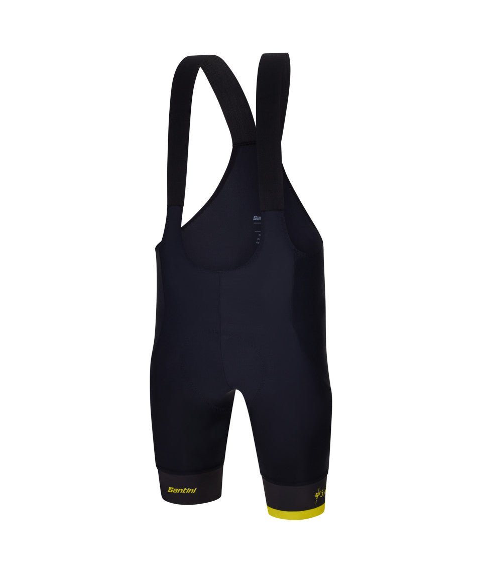 Santini Maillot Jaune Col De La Madeleine Bibshorts | The Bike Affair