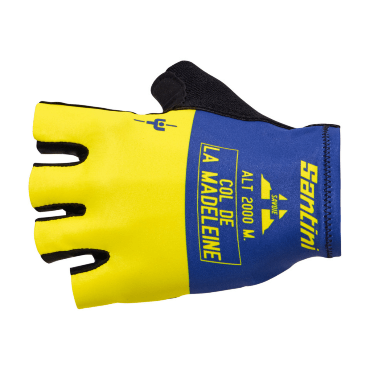 Santini Maillot Jaune Col De La Madeleine Gloves | The Bike Affair