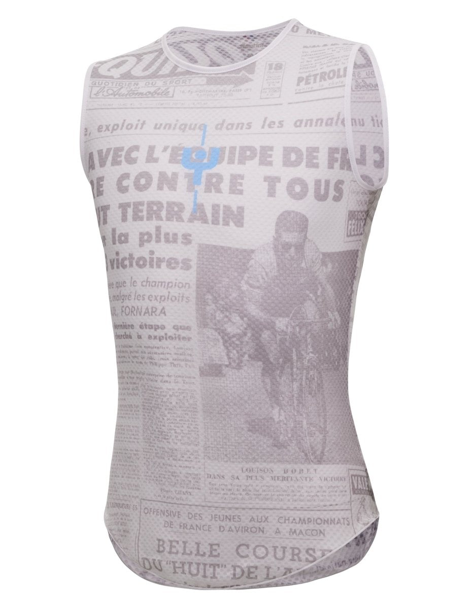 Santini Maillot Jaune Mount Ventoux Baselayer | The Bike Affair