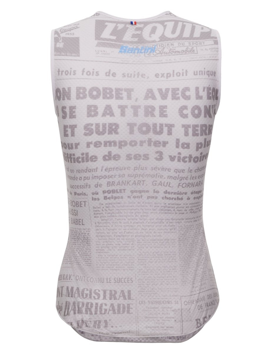 Santini Maillot Jaune Mount Ventoux Baselayer | The Bike Affair